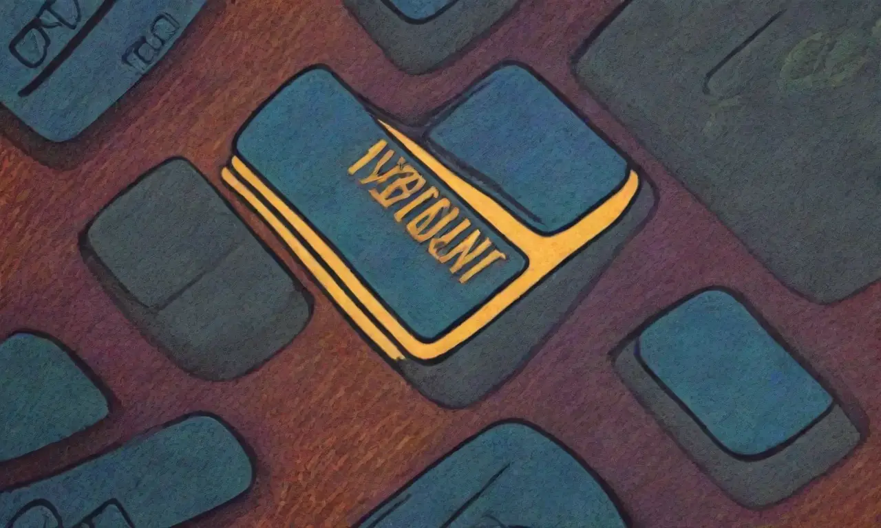 Un diseño de laptop con líneas audaces, sombras suaves, patrones intrincados y una paleta de colores vibrante