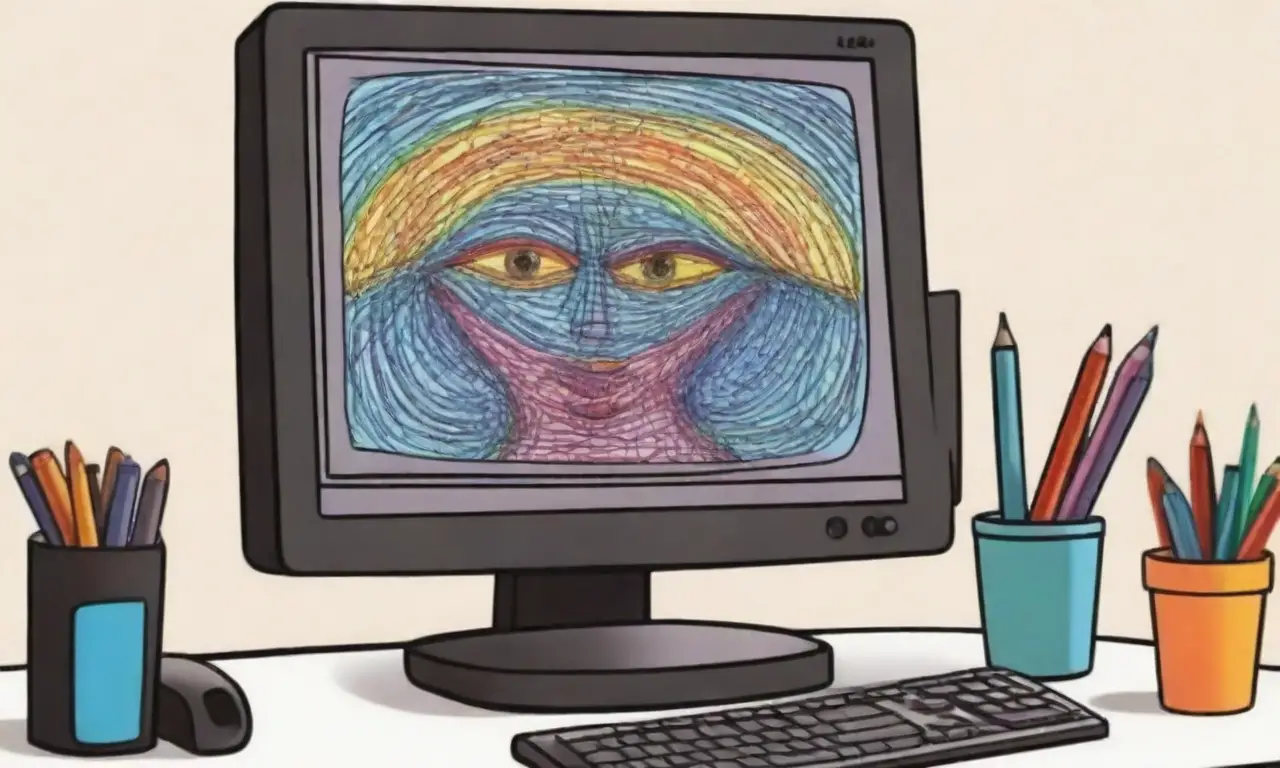 Un diseño digital vibrante y equilibrado con líneas, sombras y texturas que sugieren profundidad y movimiento