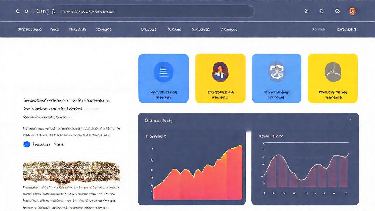 Un sitio web Google atractivo y moderno