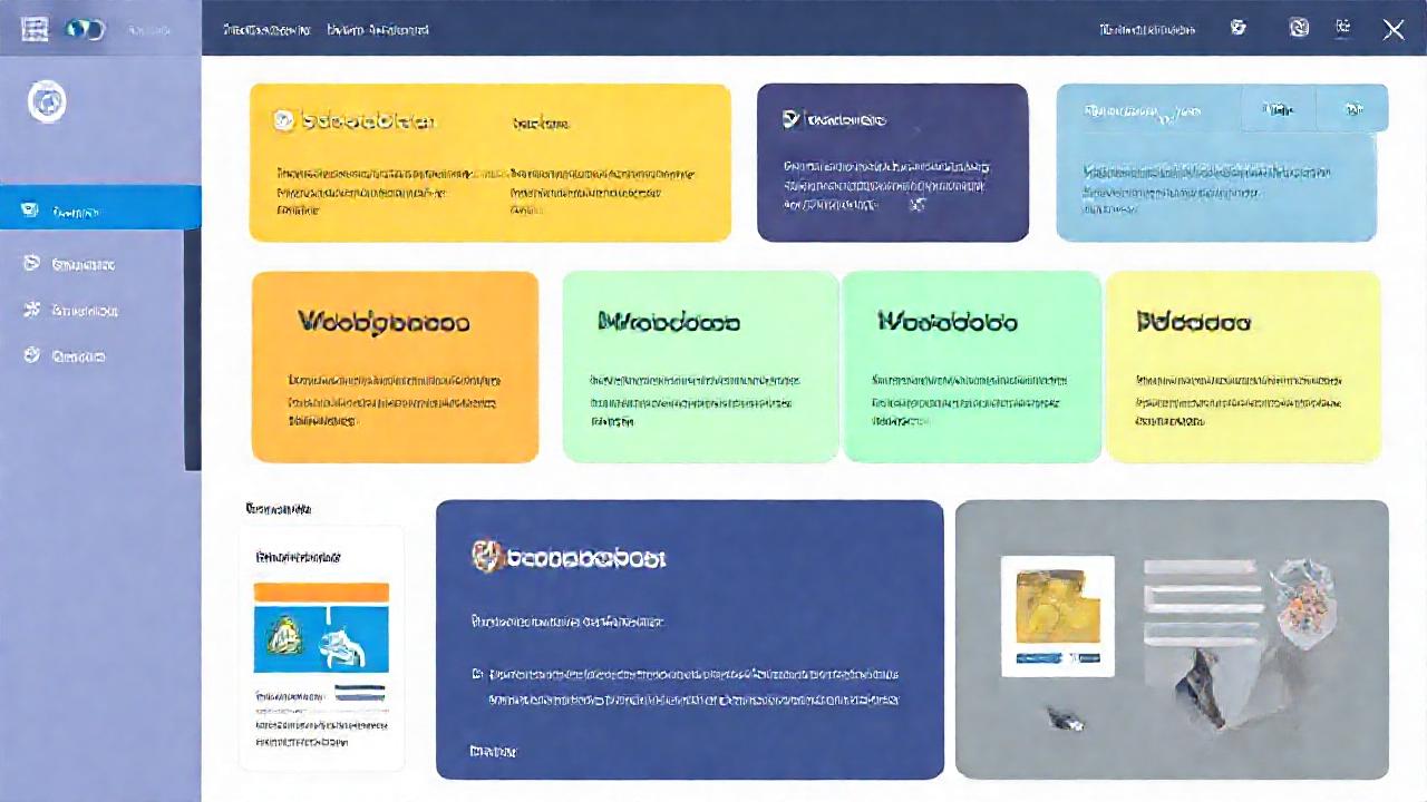 WordPress ofrece un diseño moderno y colorido