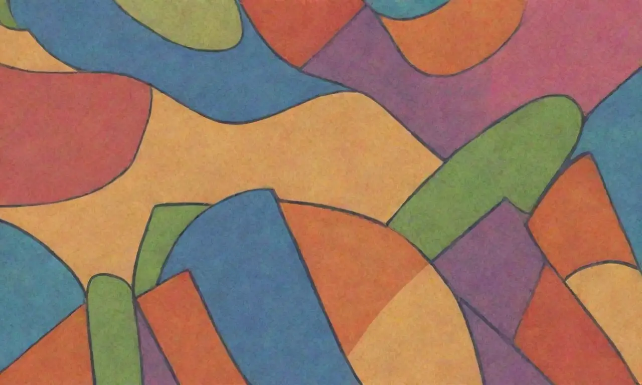 Líneas audaces y texturas intrincadas crean figuras diversas y una atmósfera reflexiva