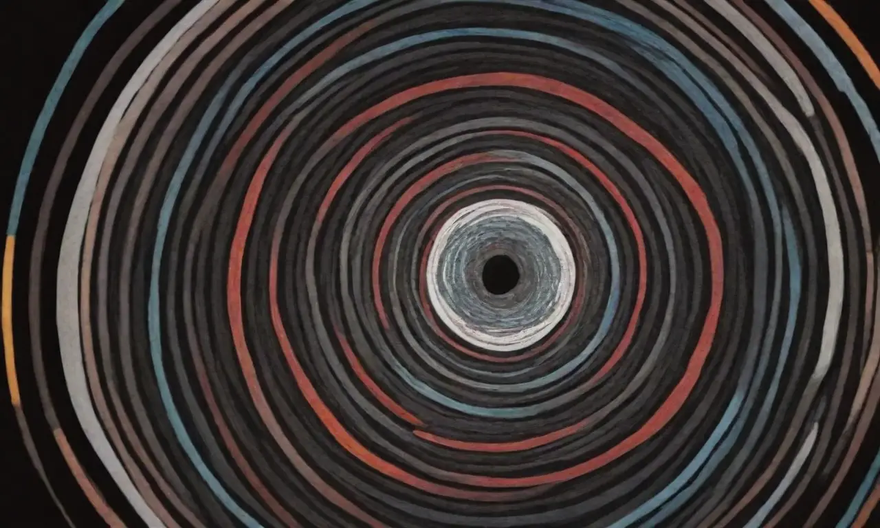 Un diseño visual que combina líneas, texturas y colores para representar un servidor central eficiente y profesional