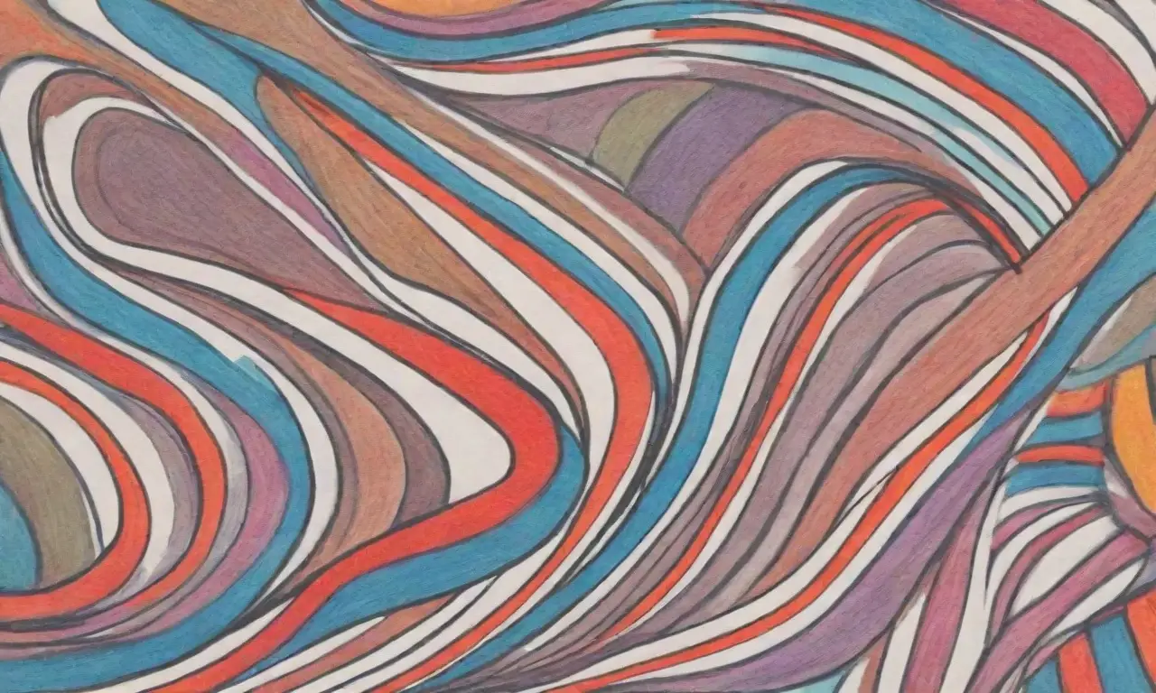Elementos visuales como líneas, sombras y colores crean profundidad y claridad en la composición