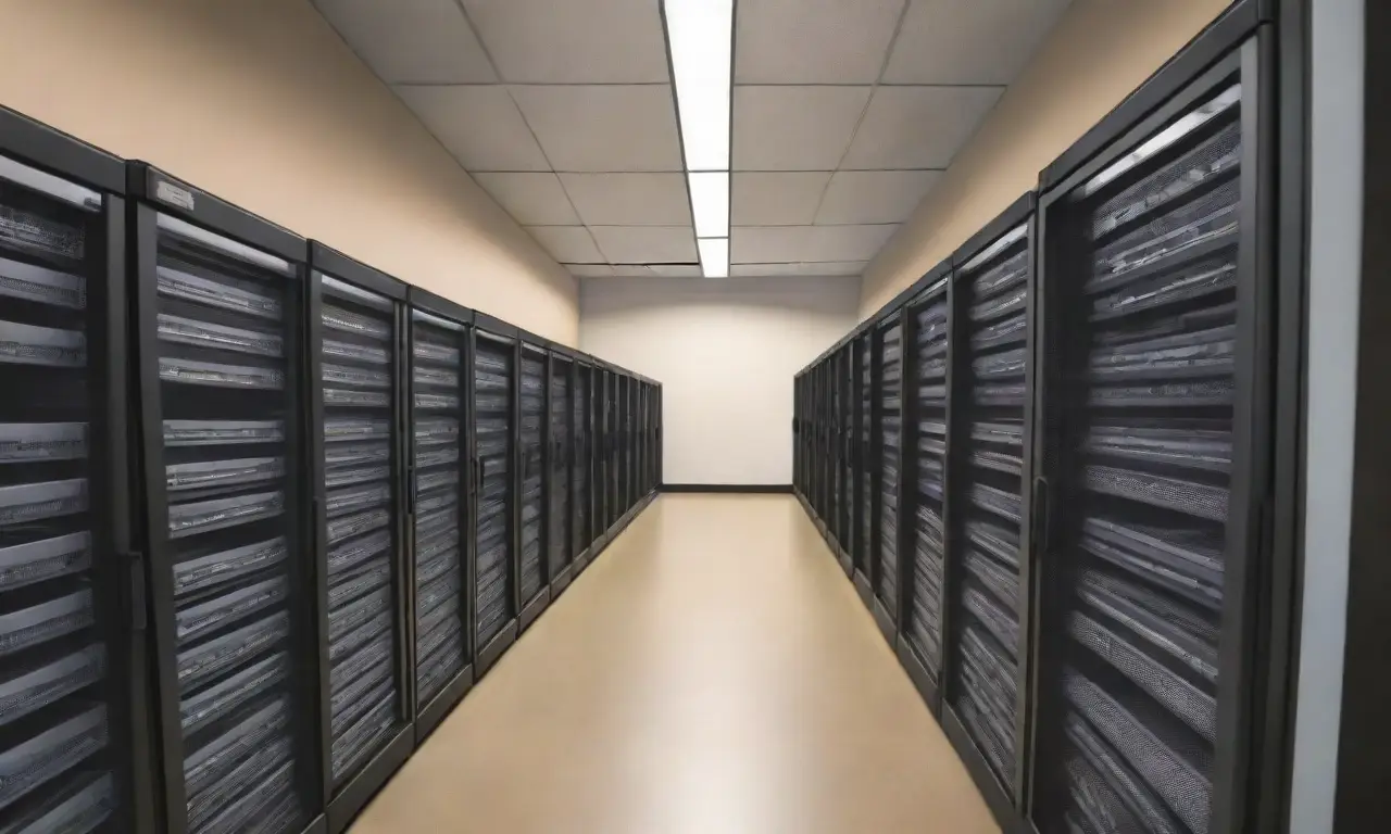 Líneas y sombras destacan tipos de hosting y decisiones tecnológicas con texturas y colores profesionales