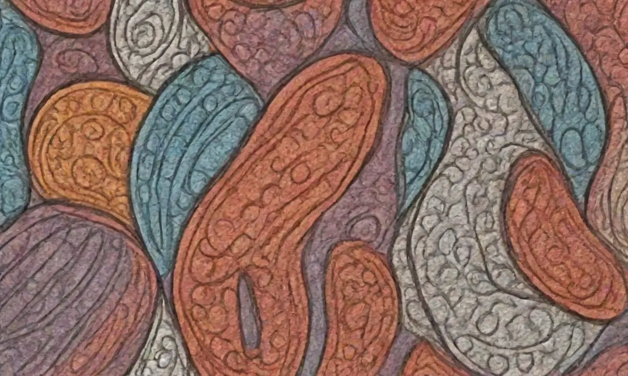 El arte combina líneas intrincadas, sombras suaves y colores sutiles para crear profundidad y dinamismo
