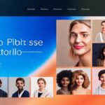 Un portafolio web minimalista y elegante