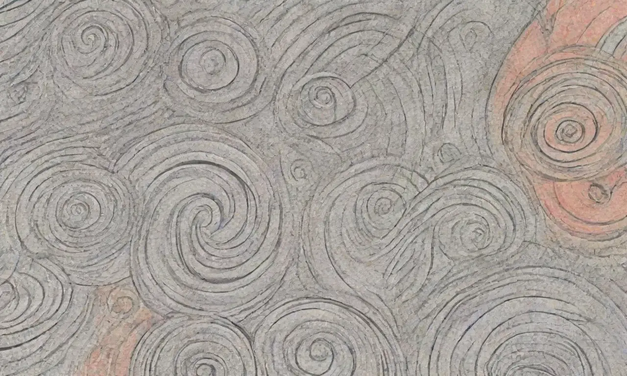 Elementos visuales como líneas, texturas y colores crean una narrativa cohesiva y dinámica