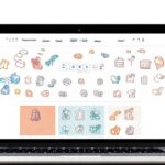 Una interfaz de blogger moderna y creativa
