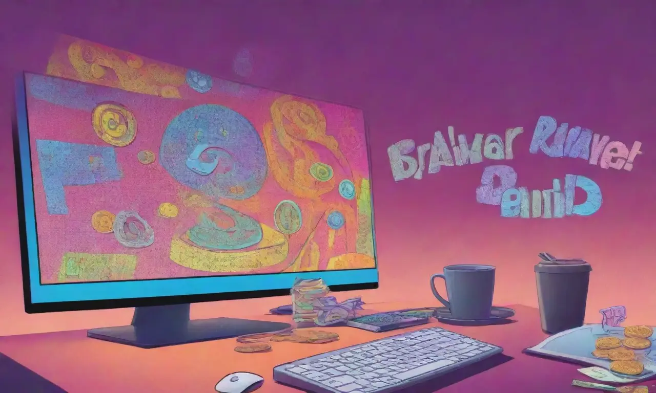 Un lienzo digital vibrante con elementos contrastantes que simbolizan oportunidades y tendencias económicas
