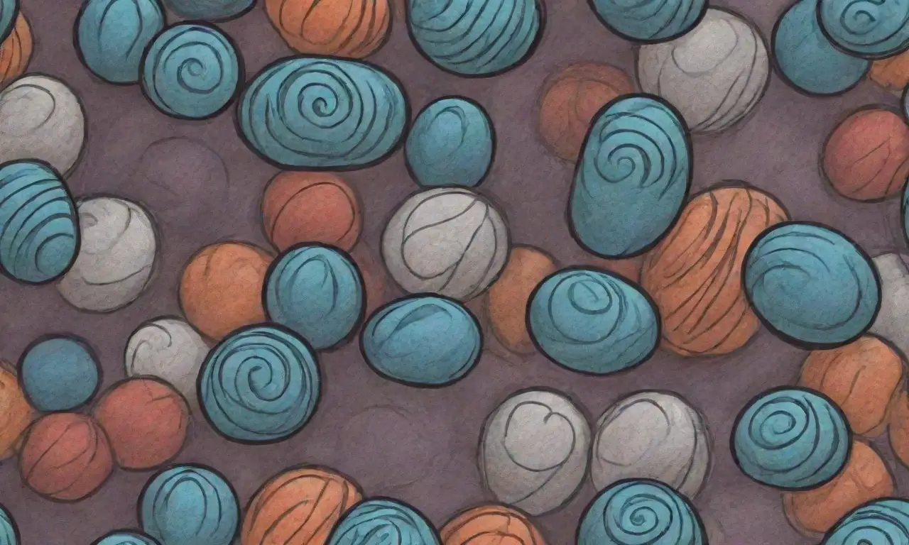 El diseño combina líneas, texturas y colores para crear profundidad y jerarquía visual
