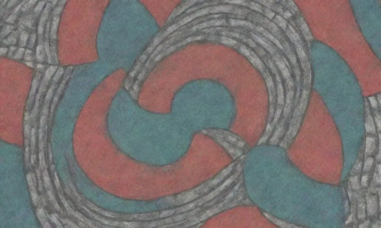 Una composición dinámica y rica en texturas y contrastes guía la mirada del espectador
