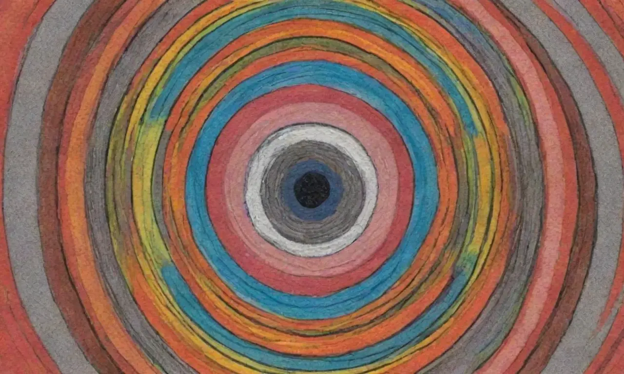 El arte combina líneas intrincadas, sombras suaves, texturas contrastantes y colores armónicos para crear una composición equilibrada y atractiva