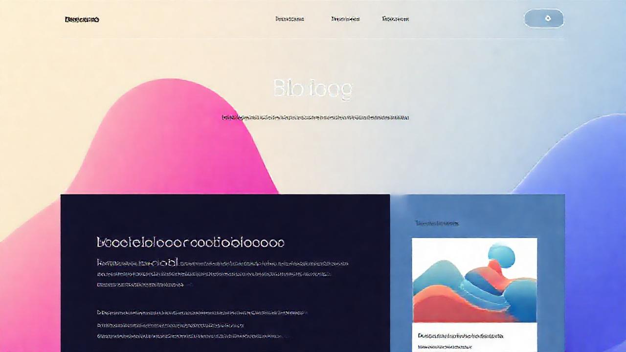 Un blog minimalista, moderno y atractivo