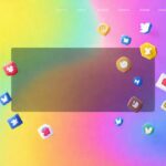 Iconos web modernos y vibrantes optimizados