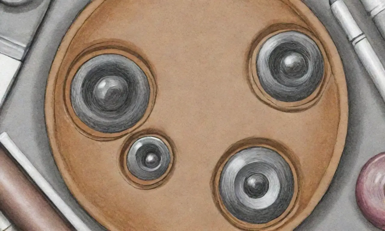 El diseño combina líneas intrincadas, sombras suaves y formas variadas para crear una composición visualmente rica y equilibrada