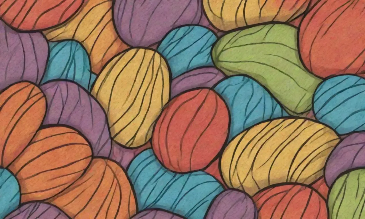 El diseño combina líneas, colores y texturas para crear profundidad y dinamismo