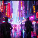 Ciudad cyberpunk