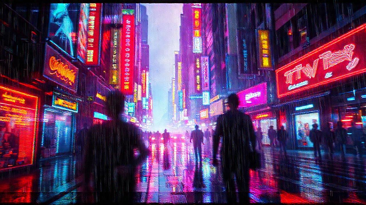 Ciudad cyberpunk