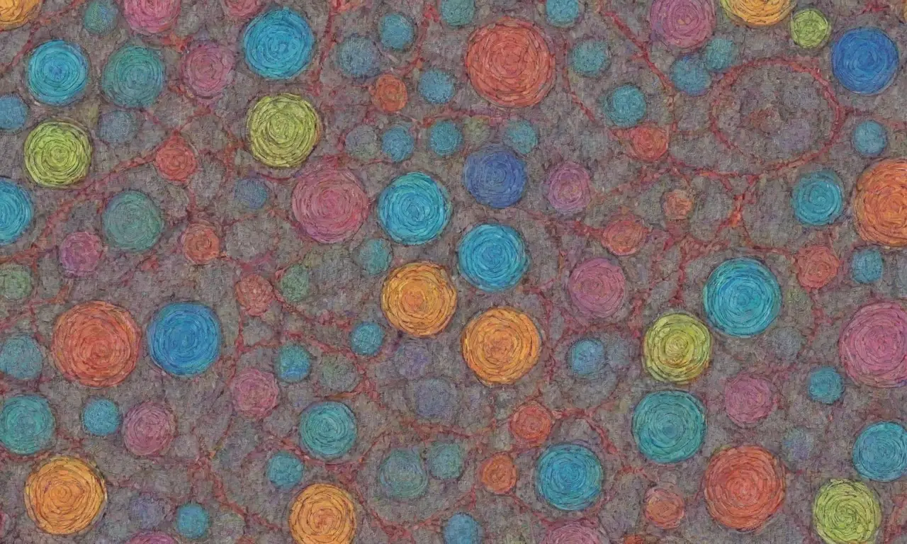 Un diseño complejo combina líneas, sombras y colores para resaltar elementos clave y guiar la atención