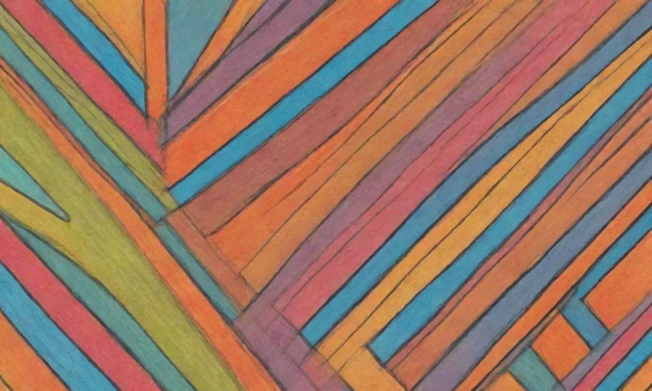 Diversos elementos visuales como líneas, colores y texturas crean interés y jerarquía en el diseño