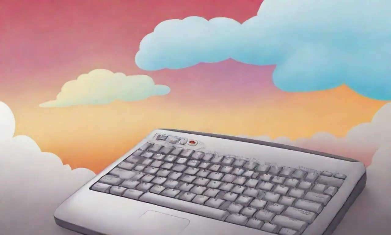 Un diseño digital resalta un nombre de dominio con líneas, colores y formas que sugieren creatividad y claridad