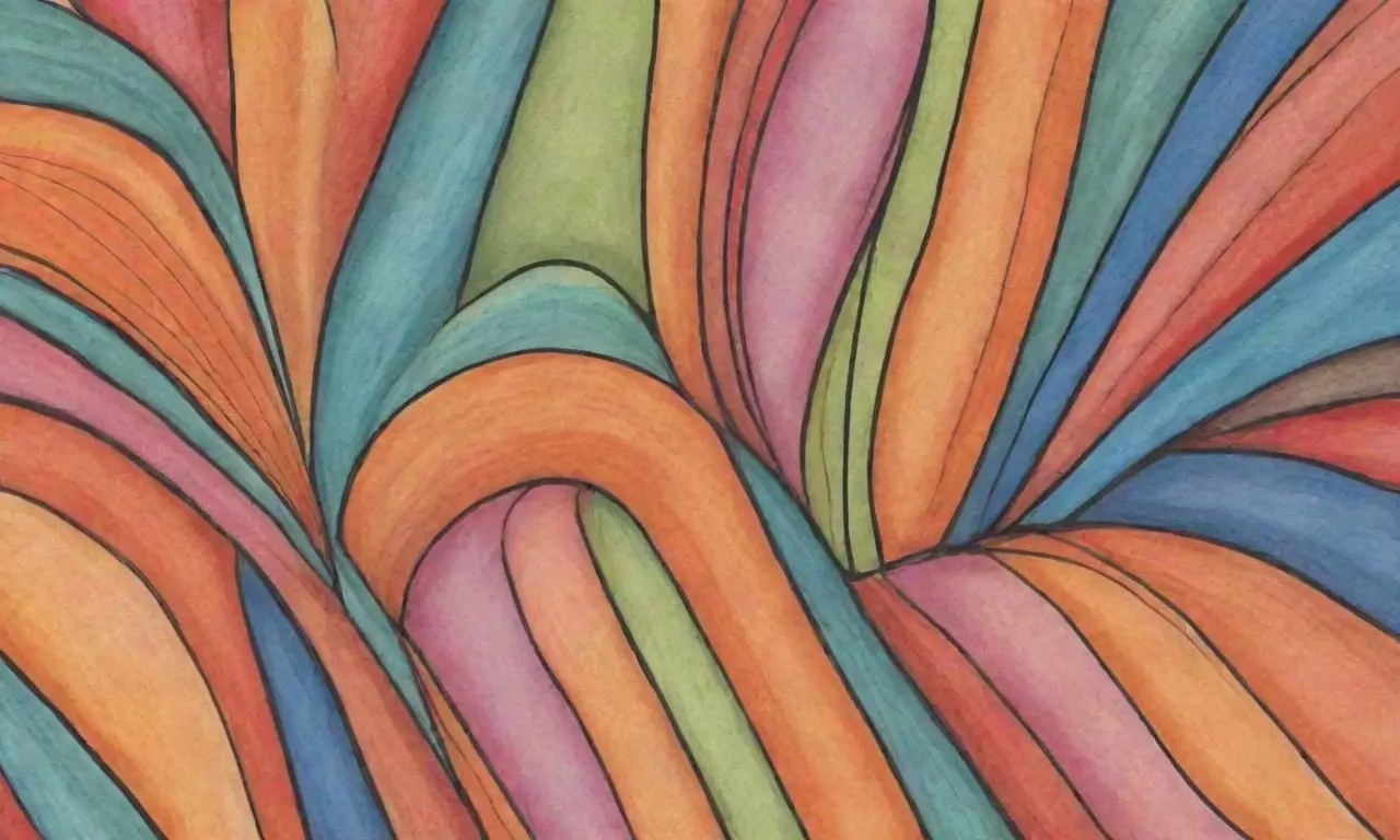 Elementos visuales como líneas, sombras, texturas y colores crean una composición dinámica y atractiva