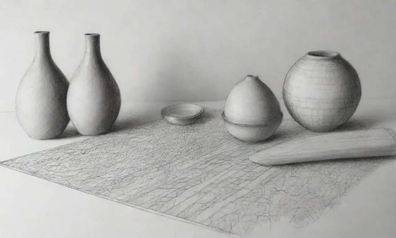 El arte combina líneas intrincadas, sombras suaves, colores apagados y formas orgánicas para crear una composición dinámica y moderna