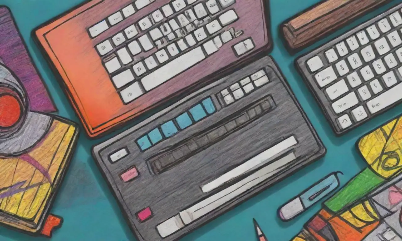 Un diseño digital destaca por líneas definidas, colores vibrantes y texturas intrincadas que guían la atención