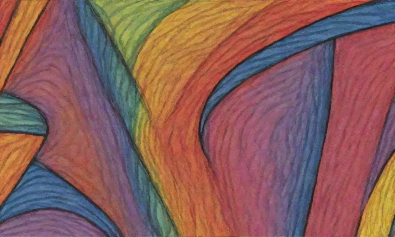 Una composición armoniosa combina líneas, texturas y colores para evocar tecnología e innovación