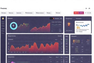 El panel de Wix ofrece datos exitosos visuales
