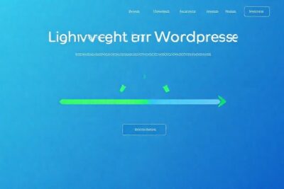 Un diseño web ligero y moderno