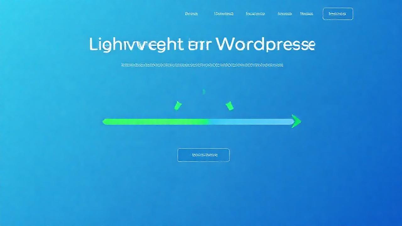 Un diseño web ligero y moderno