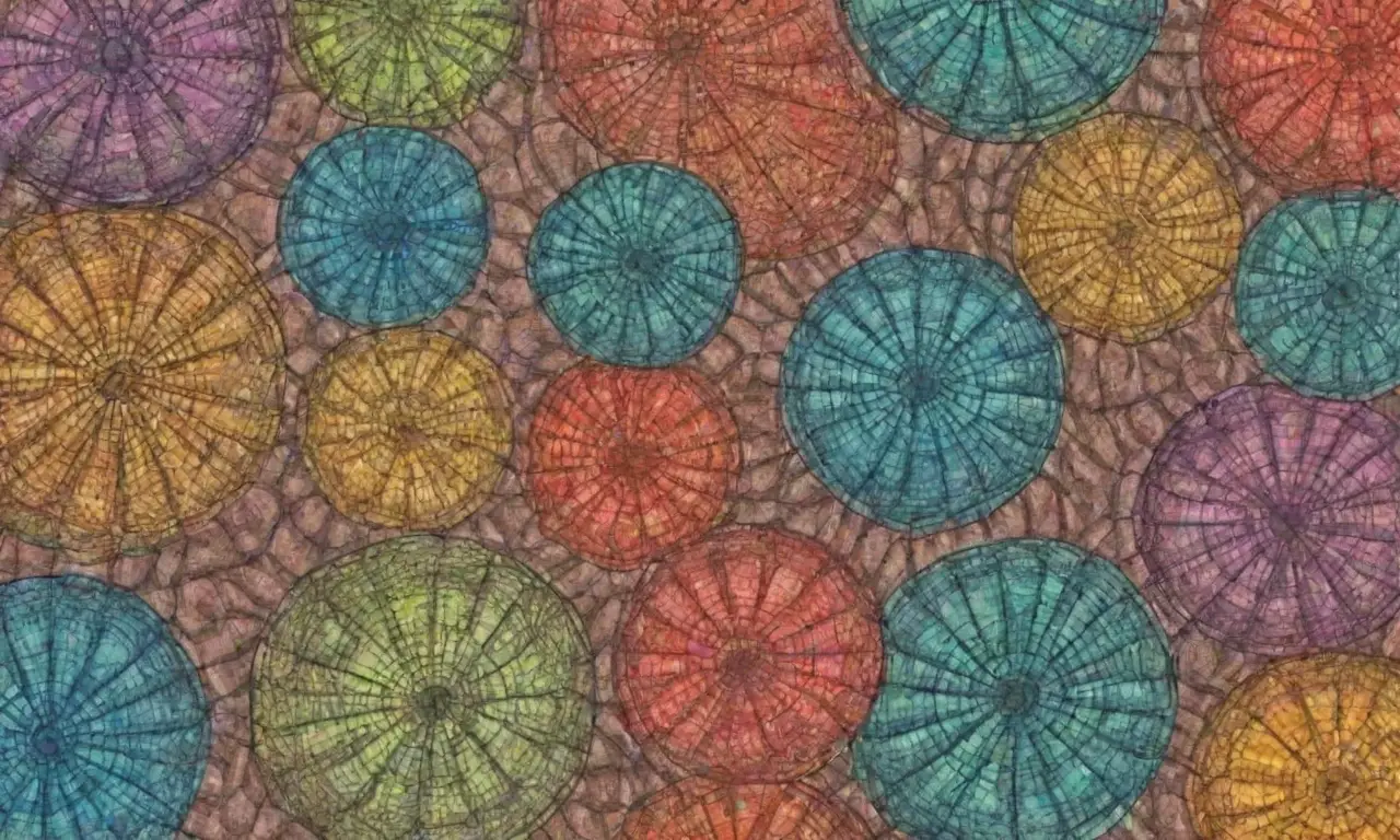 Un dibujo complejo combina líneas intrincadas, sombras suaves, texturas ricas y patrones orgánicos para representar estrategias y crecimiento
