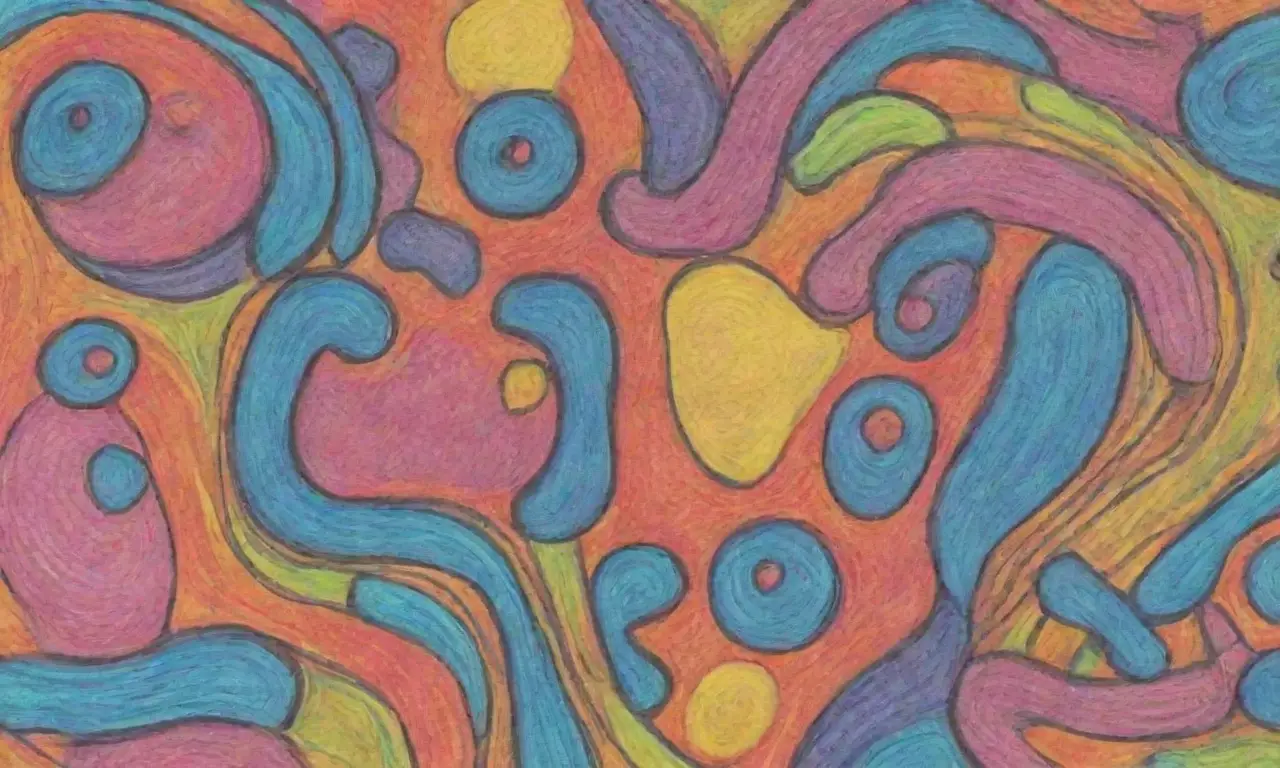 Una explosión de colores y formas invita a la exploración visual