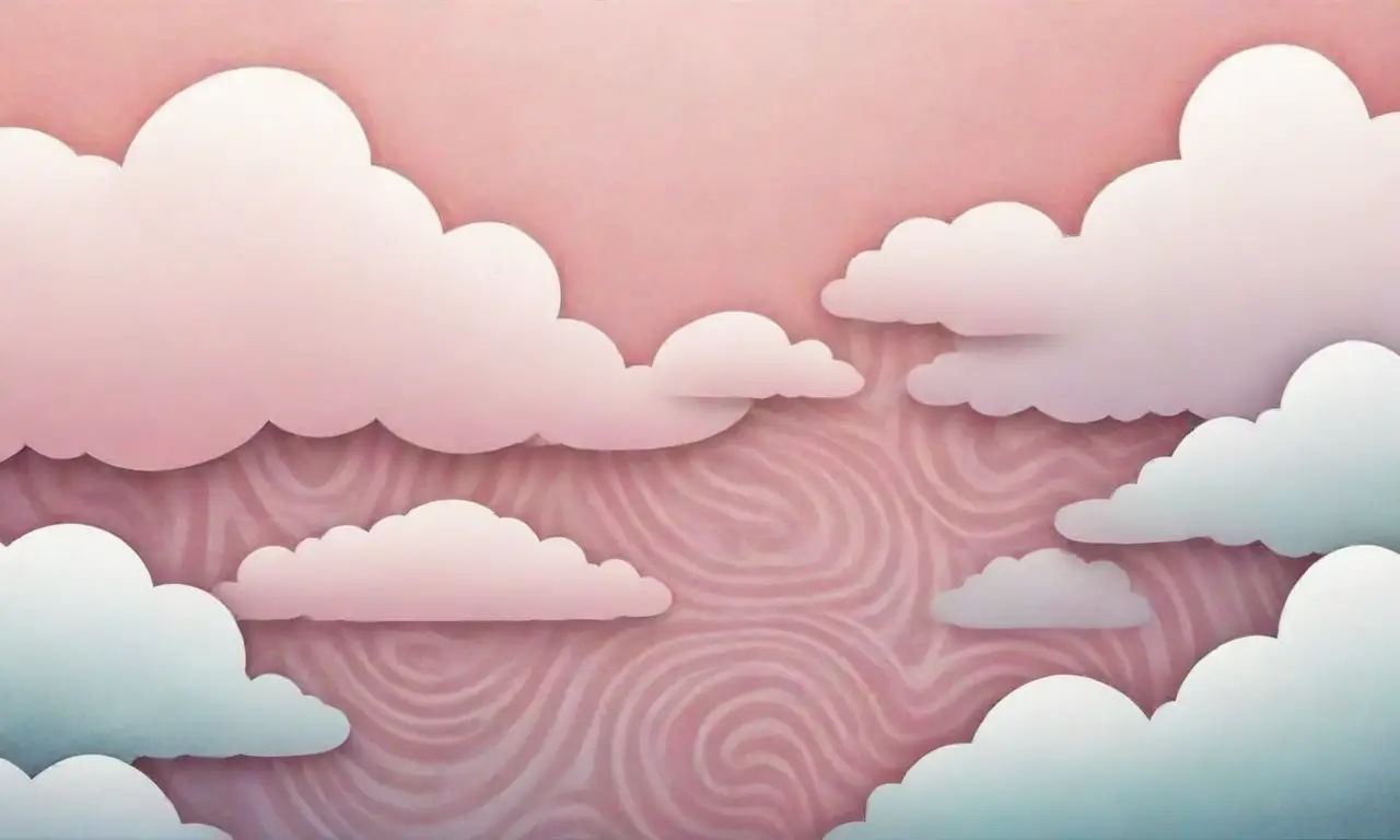 Un diseño digital combina gradientes suaves, líneas definidas, patrones intrincados y colores apagados para crear una composición armoniosa y futurista