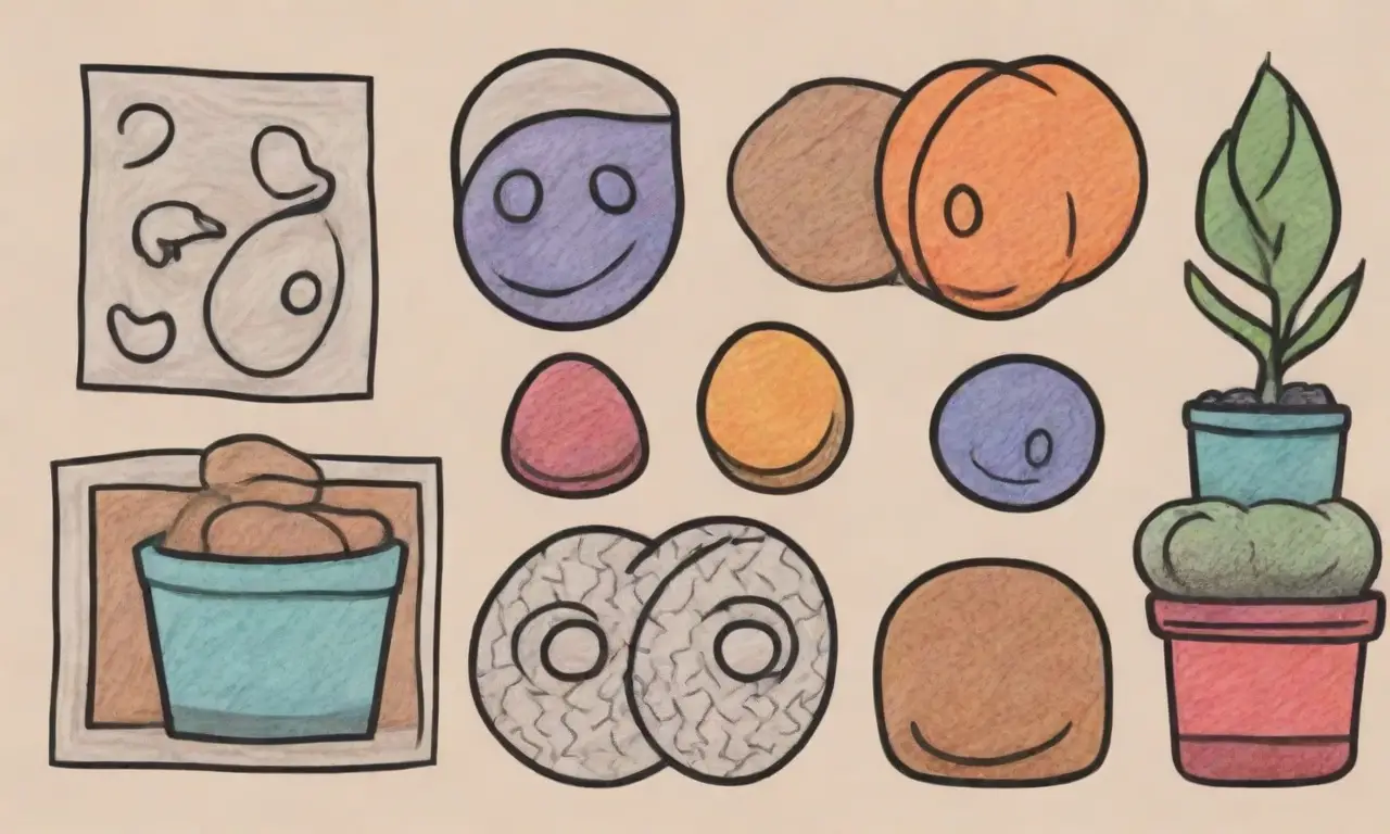 Diseño dinámico y contrastante con texturas, colores vibrantes y elementos organizados