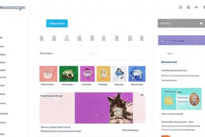 El panel de blog ofrece diseño moderno