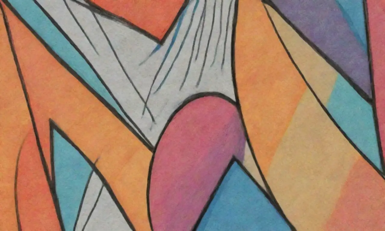 Líneas y texturas contrastantes crean una composición visual que resalta estrategias de monetización