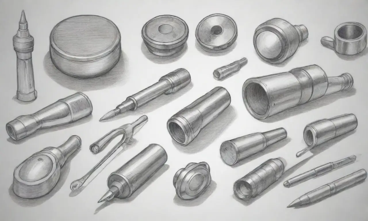 Un diseño detallado de herramientas SEO combina líneas, sombras y colores para crear una composición profesional y dinámica