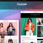 Plantillas de blog de moda vibrantes y modernas
