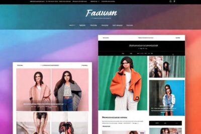 Plantillas de blog de moda vibrantes y modernas