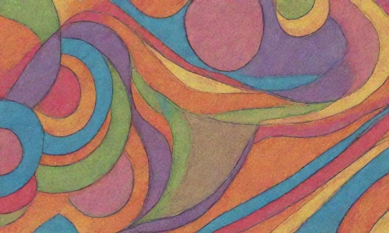 Una composición vibrante con líneas audaces, sombras suaves y texturas complejas que equilibran luz y movimiento