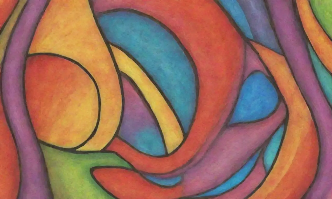 Colores vibrantes, líneas definidas y texturas intrincadas crean una composición dinámica y armoniosa que transmite un mensaje poderoso