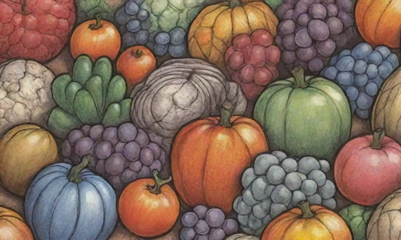 Líneas y colores contrastantes crean una composición dinámica y compleja