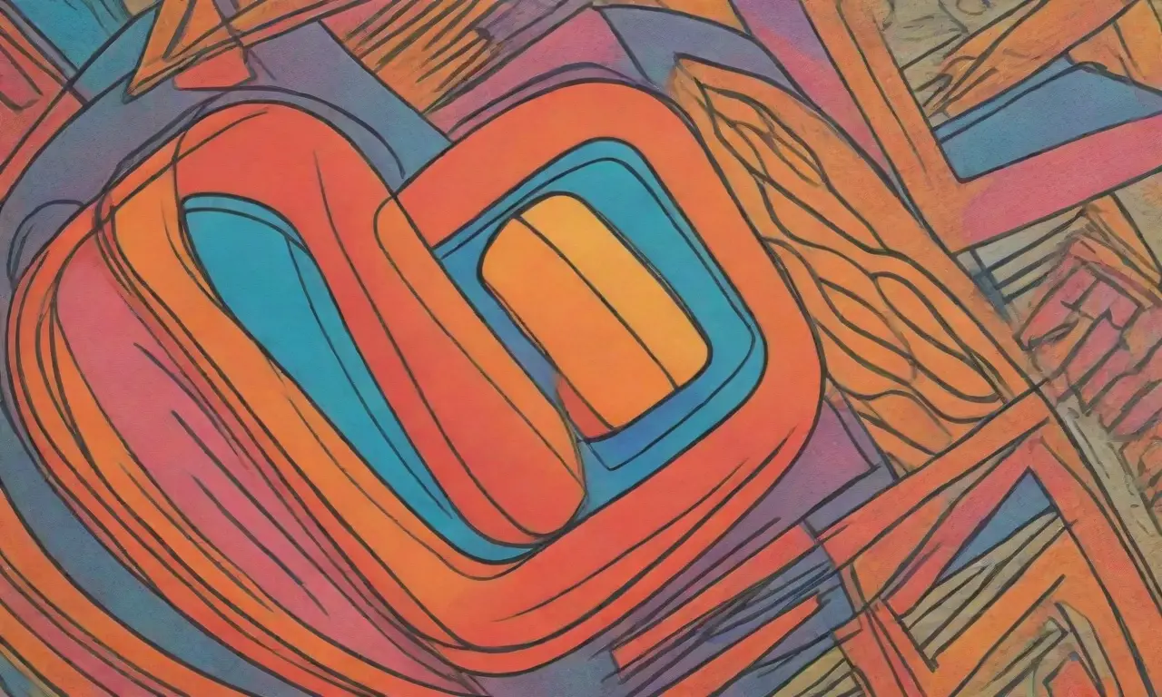 Un diseño de laptop elegante con líneas definidas, colores vibrantes y detalles complejos