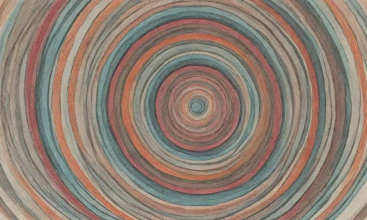 El diseño combina líneas, sombras, texturas y colores para crear un gráfico visualmente atractivo y claro
