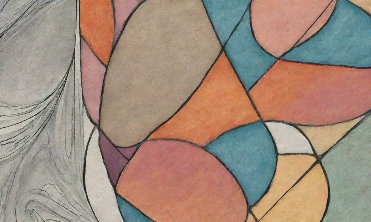 El diseño combina líneas, texturas y colores para crear profundidad, interés y armonía