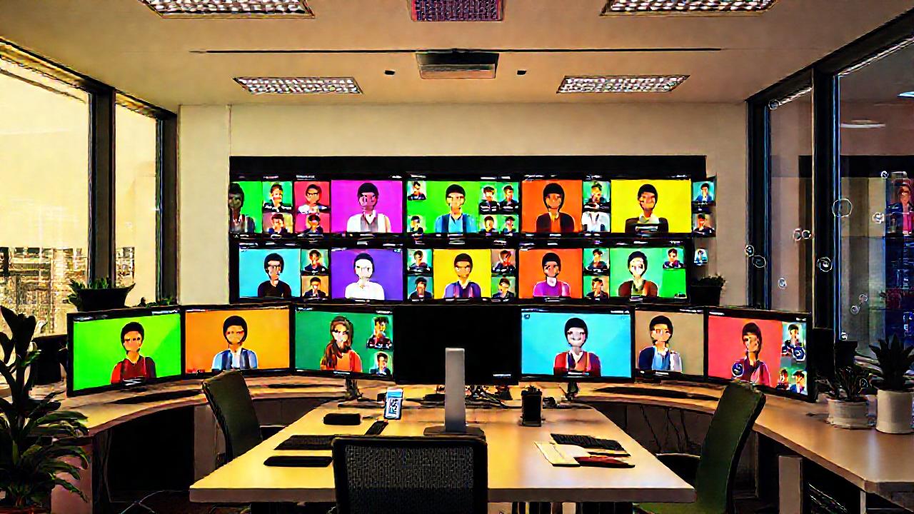 Oficina moderna: comunicación digital y creativa