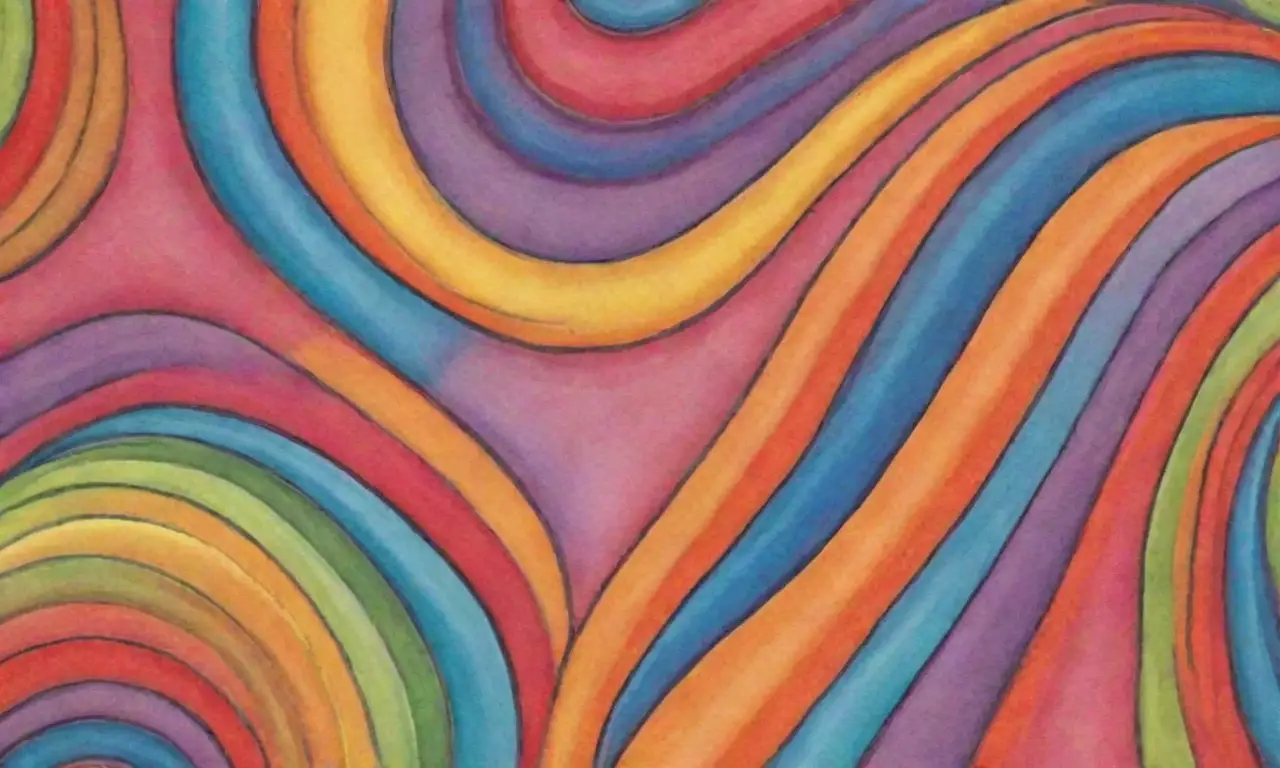 Colores vibrantes y detalles intrincados crean una composición armoniosa y dinámica