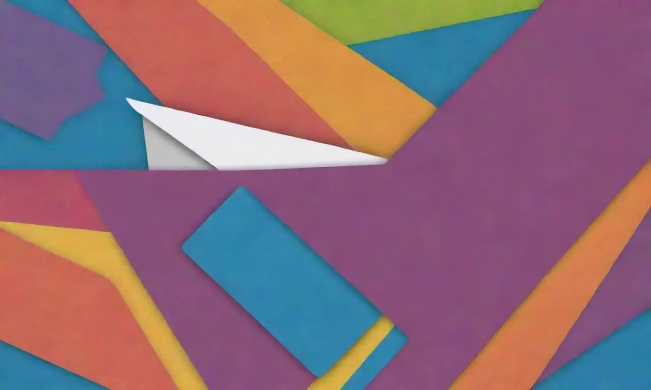 Un diseño vibrante y dinámico que simboliza conexión y éxito a través de formas y colores contrastantes